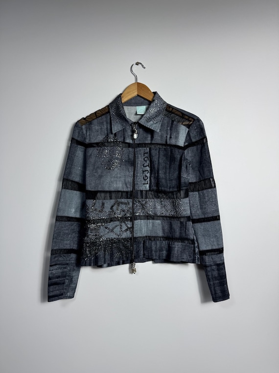 Legatte Jeans By Save The Queen メッシュ パッチワーク ライト 