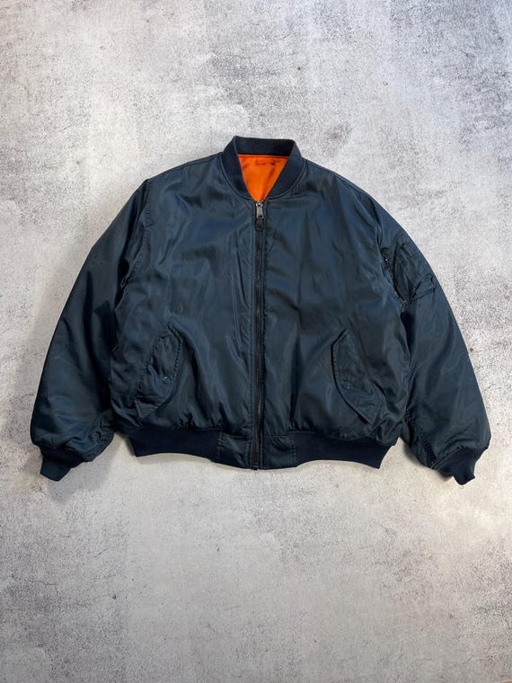 MA-1 USAF Men's Vintage 90s' Flyers Jacket Pentagon Trashed MA-1 USAF Men's Vintage 90s' Flyers Jacket Pentagon Trashed