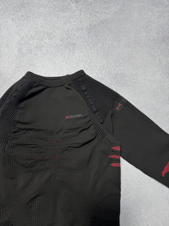 X-bionic Top Womens Invent Base Layer Energy Blac… - image 6