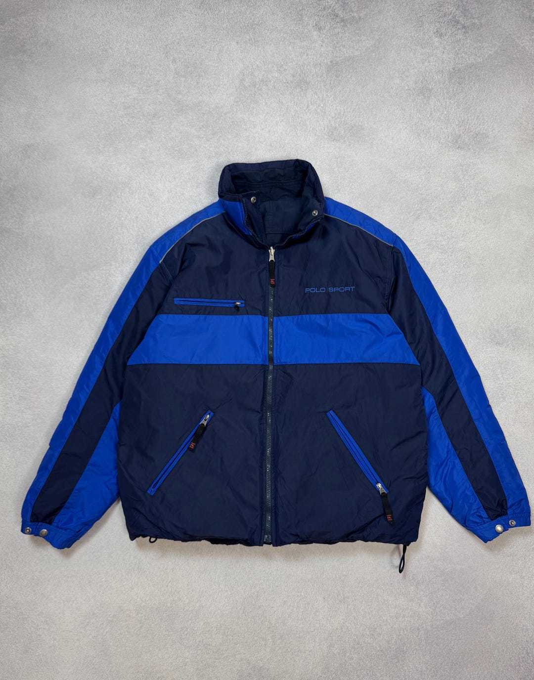 Polo Sport Vintage Ralph Lauren Reversible Down Jacket Mens Size L