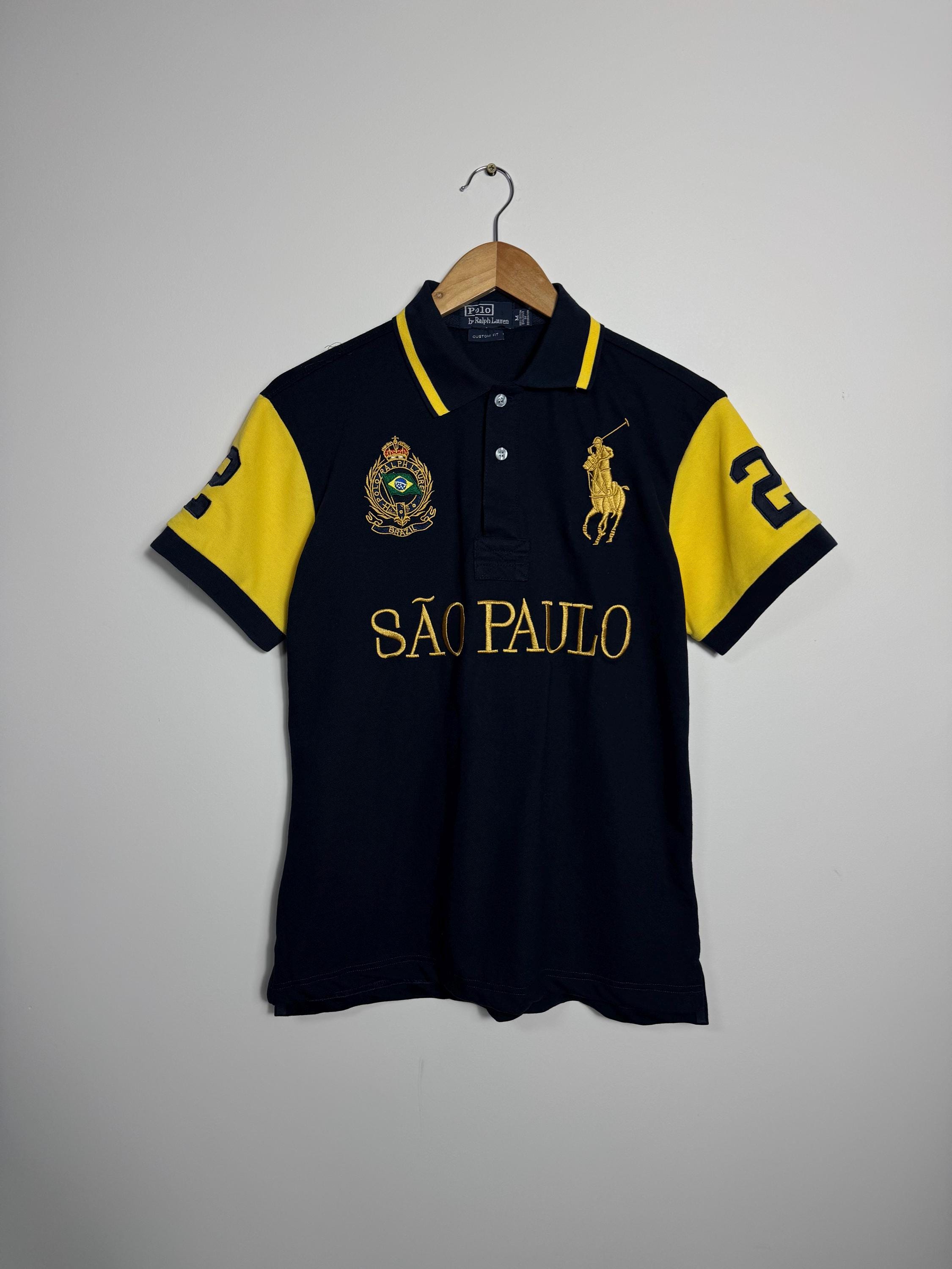 Vintage Polo Ralph Lauren City Shirt Brazil Sao Paulo 90s Polo Y2K 