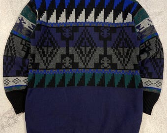 sacai(サカイ) Rug Jacquard Knit Pulloverラグジャガードニット