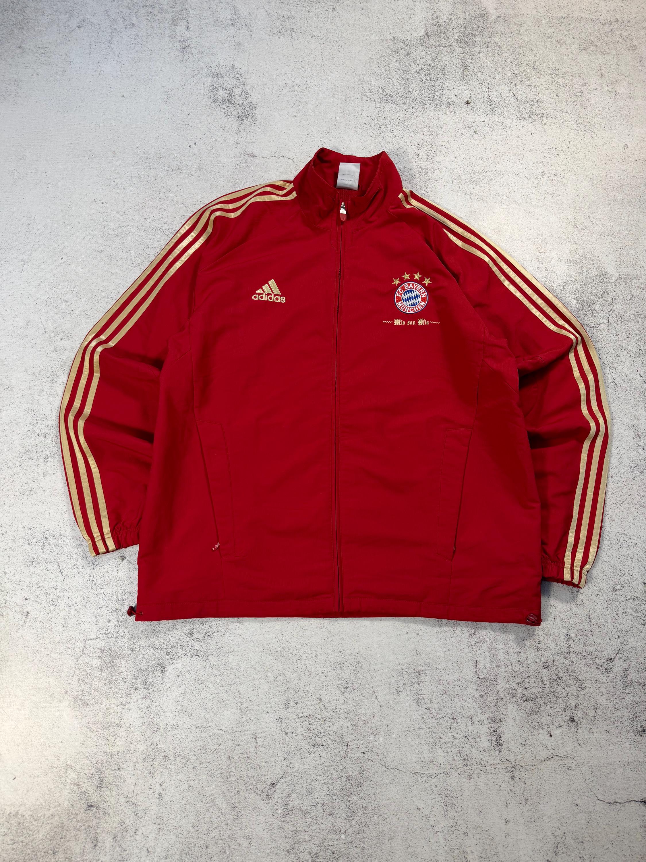 Adidas Bayern Munchen Men's Vintage Training Football Track Jacket