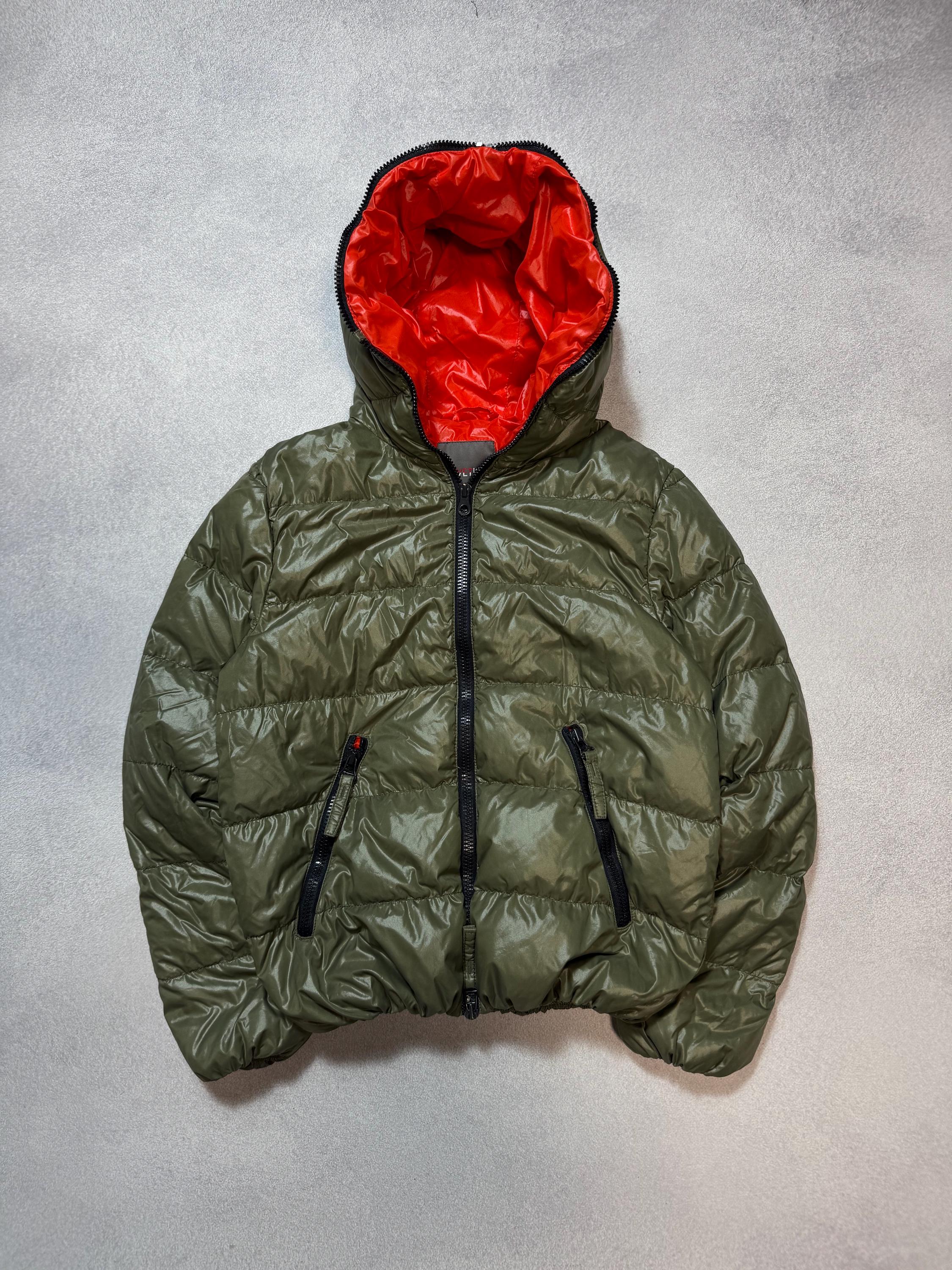 Olive puffer jacket Canada