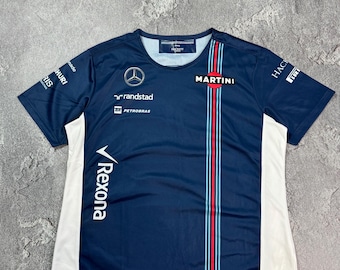 Hackett London Williams Martini Racing Men's T-shirt F1 Team Blue