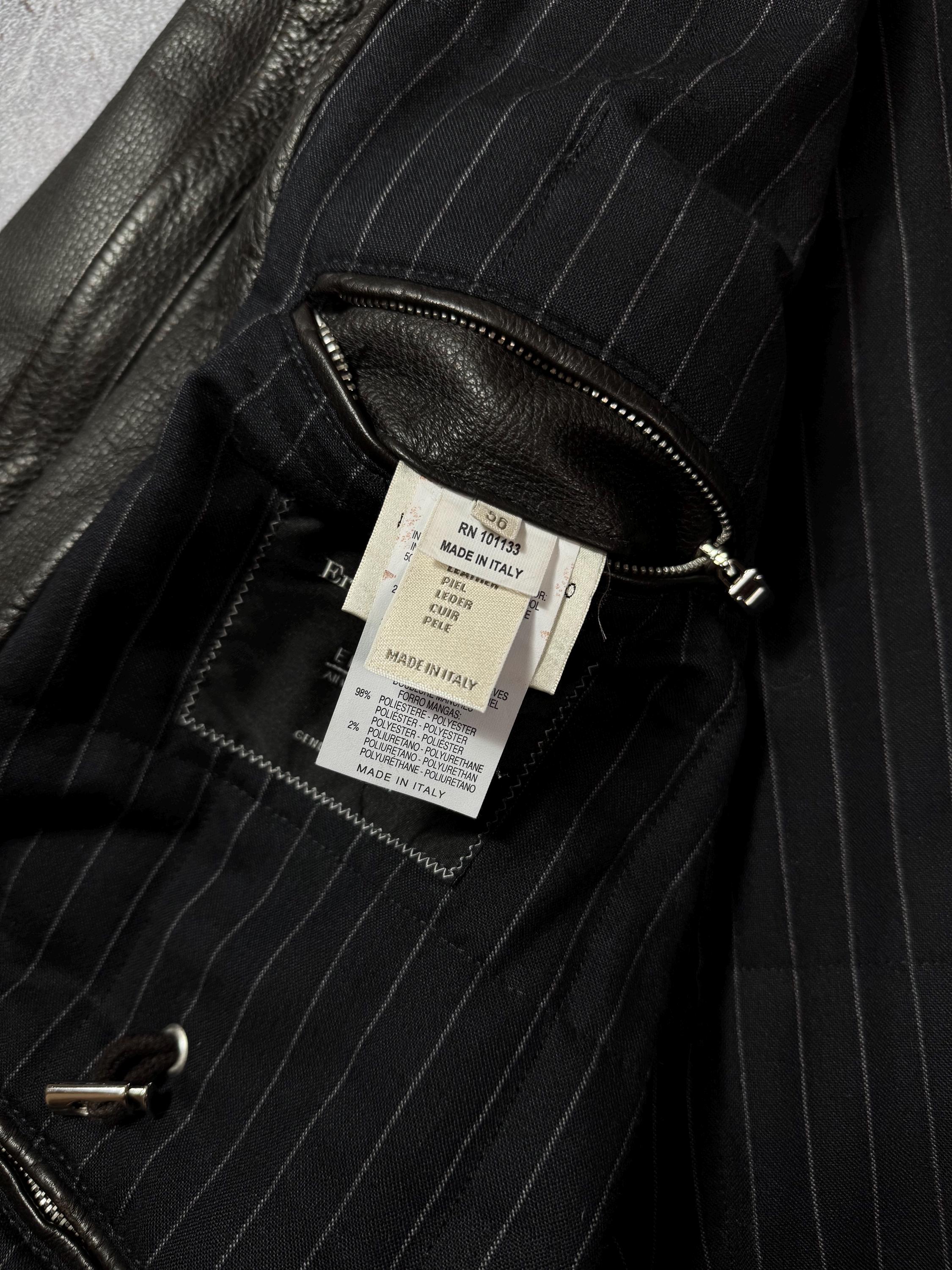 Ermenegildo Zegna ゼニア レザージャケット カーコート ERMENEGILDO ZEGNA エレメンツ レザー ディアスキン カーコート 高級