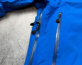 Haglofs Astral/orion Gore-tex Jacket Men's Blue Hooded Ski Light