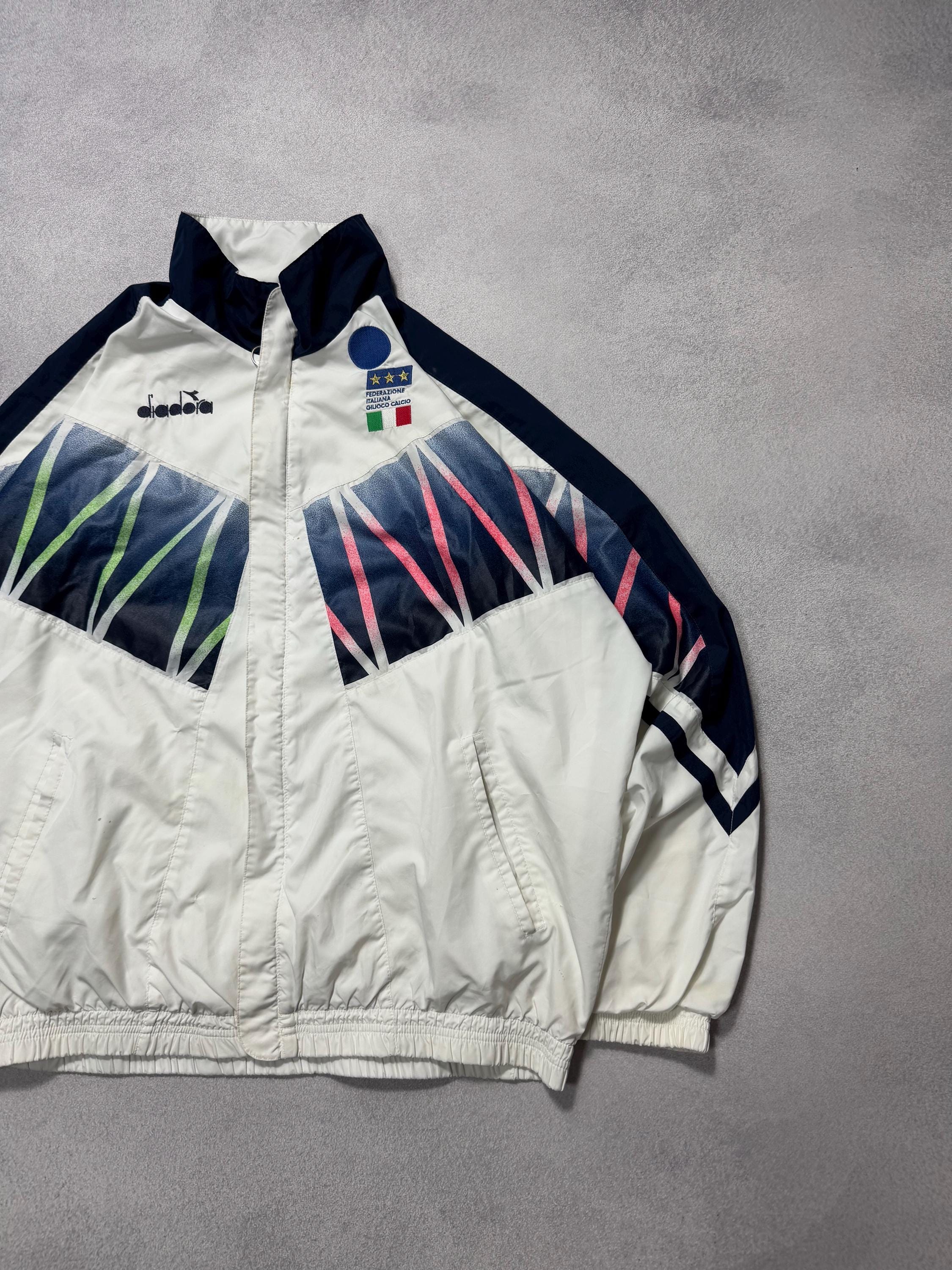 Vintage Diadora 1994 National Team Italy Italia Football Soccer