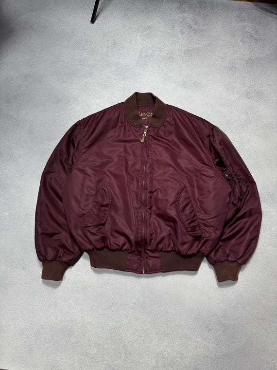 極美品VALENTINO MA1 ヴァレンティノ VLTN ブルゾン ジャケット 【公式