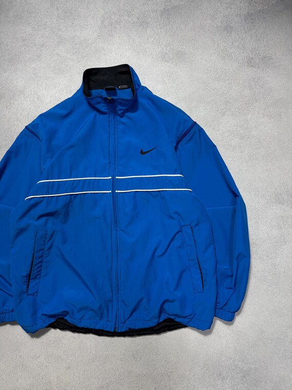 2in1 Nike Vintage 90s Andre Agassi Blue Jacket/vest Tennis Rare