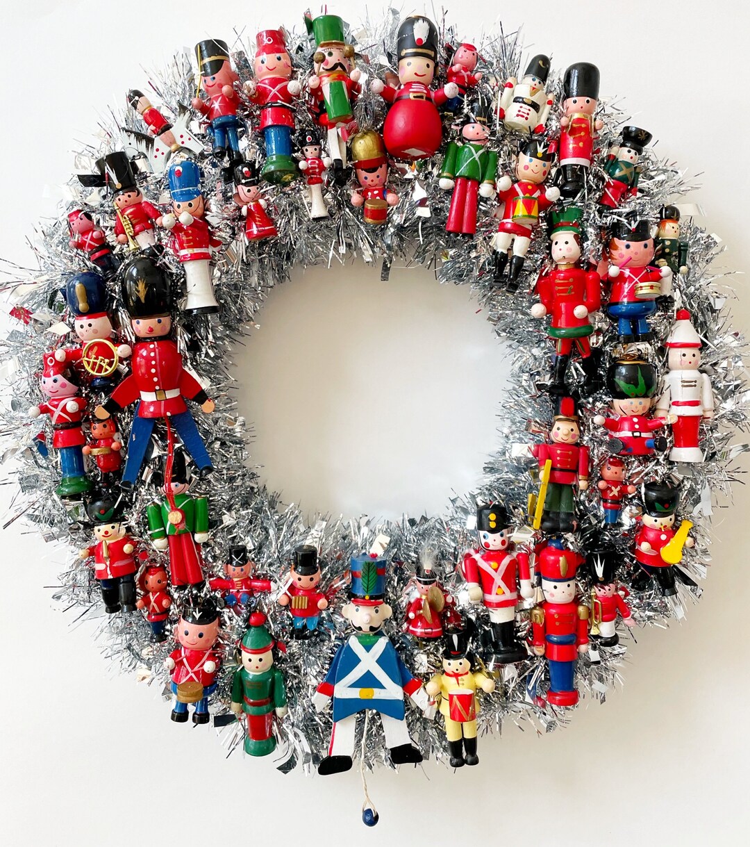 15.5 Vintage Toy Soldier Ornaments Christmas Wreath Etsy