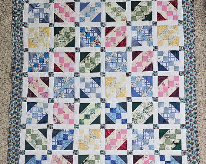 Handmade Lap Throw Quilt Handmade Lap Quilt Lap Quilt Handmade Quilt