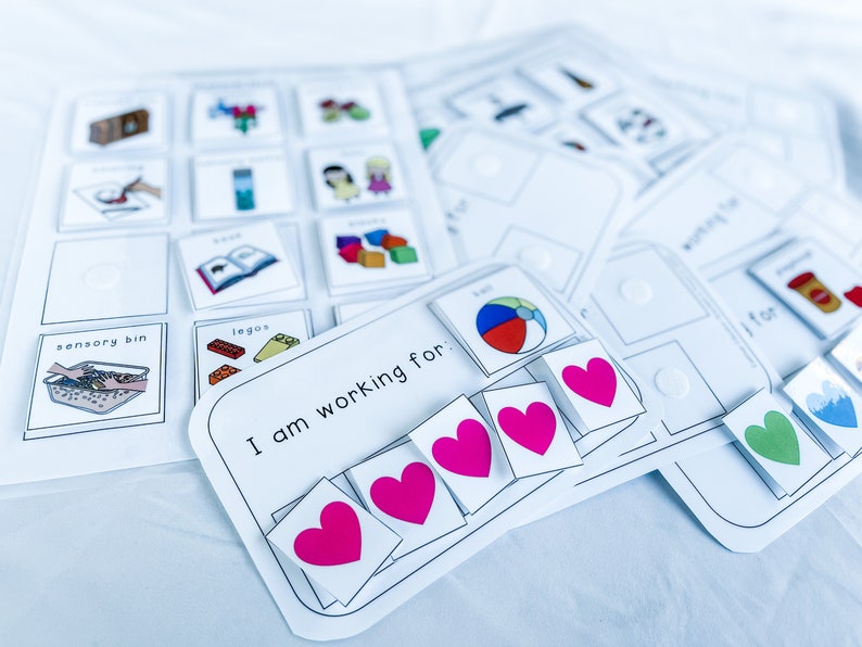 Token Board Visual Printable - Etsy