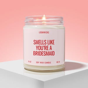 Bridesmaid Proposal Candle Gift Box, Bridesmaid Gifts Bridesmaid Proposal Gift, Bridal Shower, Bachelorette Party, Cute Bridesmaid Gifts