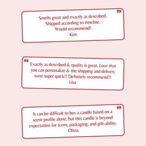 a couple of red and white texts on a white background