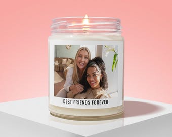 Best Friend Birthday Candle, Personalized Gifts for Her, Friendship BFF Presents