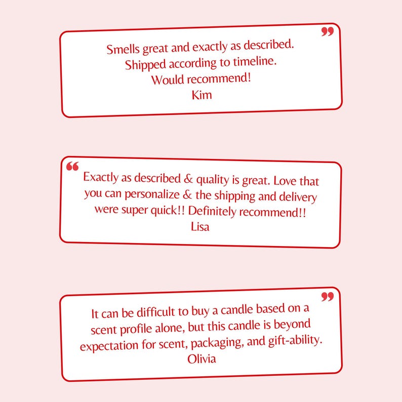 a couple of red and white texts on a white background