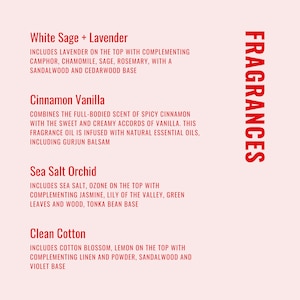 a menu for a restaurant with different types of food