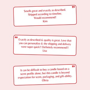 a couple of red and white texts on a white background