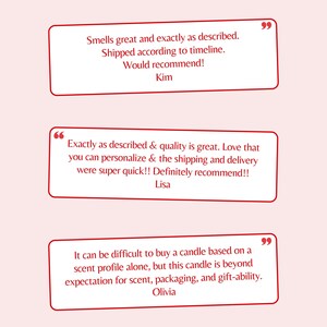 a couple of red and white texts on a white background