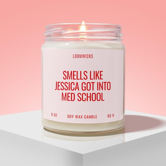 Personalized Med School Acceptance Gift, Got into Med School Gift, Medical School Acceptance, Medical Student