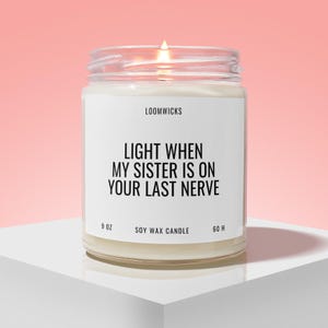 Funny Gift for Brother in Law Gifts, Brother in Law Candle, Brother in Law Wedding Gift from Sister in Law Gift Box