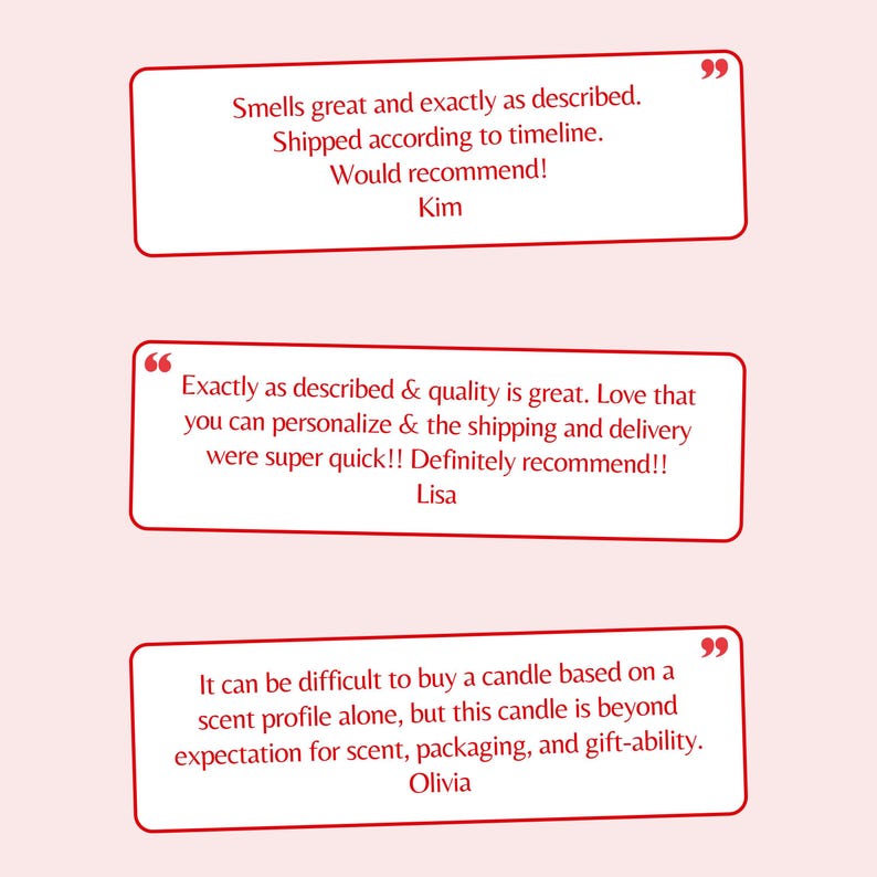 a couple of red and white texts on a white background