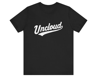 Uncloud Comfort Tee, Soft Airlume Cotton T-shirt, Casual Graphic Tee, Minimalist Unisex Tee, Breathable Lightweight Shirt
