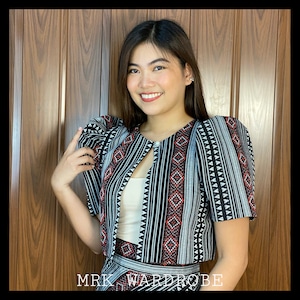 Ethnic Bolero Filipiniana/Mestiza Sleeves