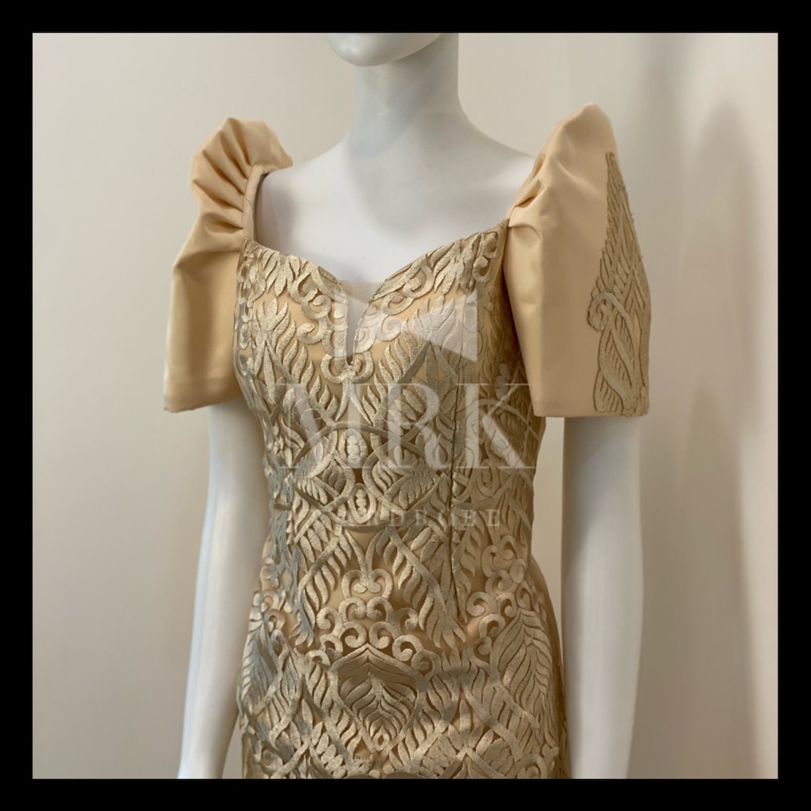 evening dress empire waist Glittery Short Sleeves Formal with V-Neck Color:OYSTER SID-FD11357P1465 Sheath/Column Ivory Strapless Evening