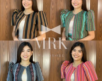 Ethnic Bolero Filipiniana/Mestiza Sleeves