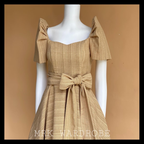 Vestido filipiniano personalizado