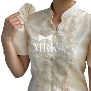 Barong Filipiniana Dress- Marian Dress