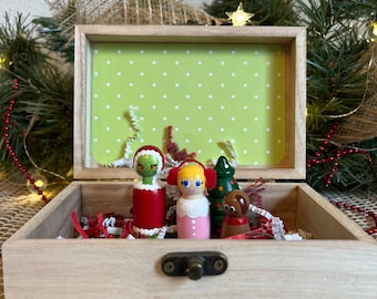 The Grinch Peg Playset