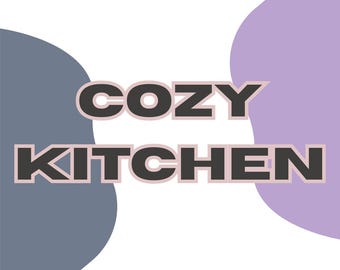 Cocina acogedora / Libro de cocina digital / Acceso instantáneo / Libro de cocina en crecimiento / Recetas fáciles