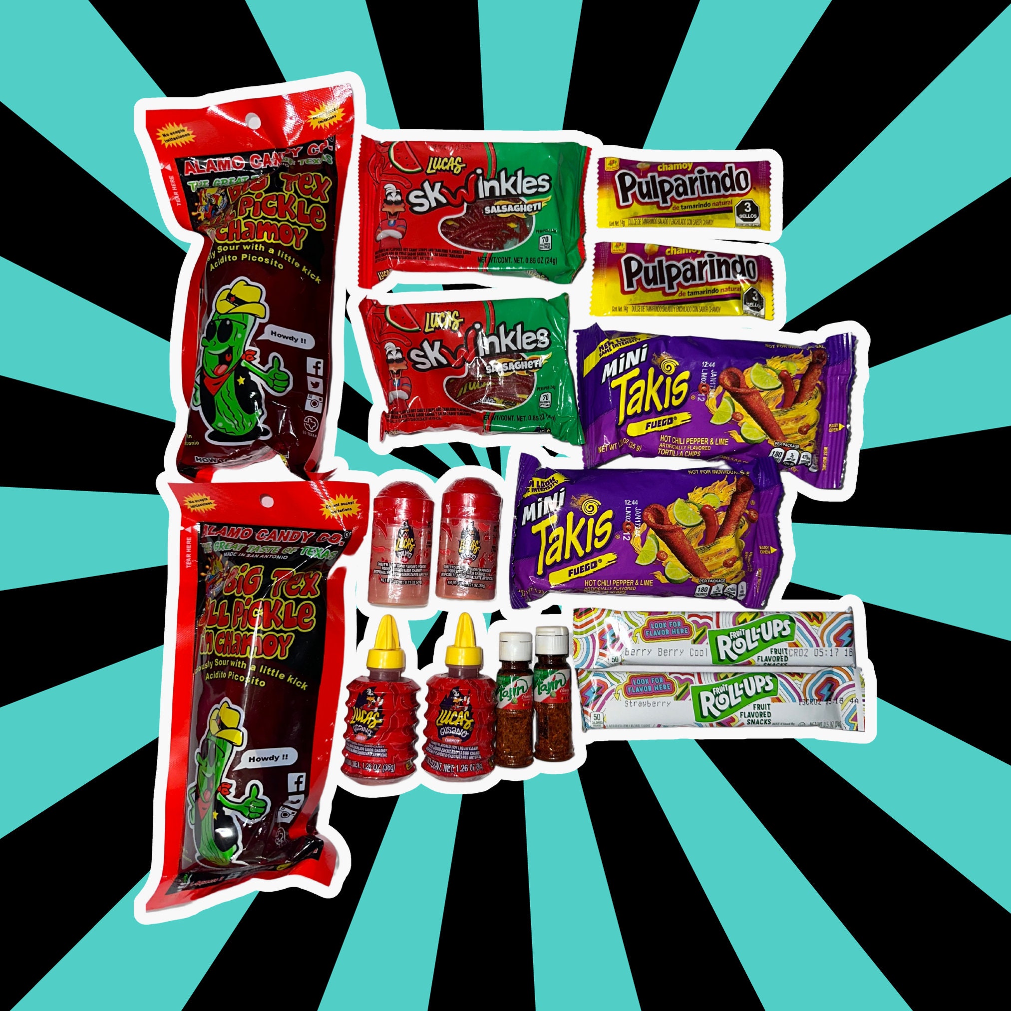 Besties Chamoy Pickle Kit 2 Pack 2 Pickles Ultimate Package With 2