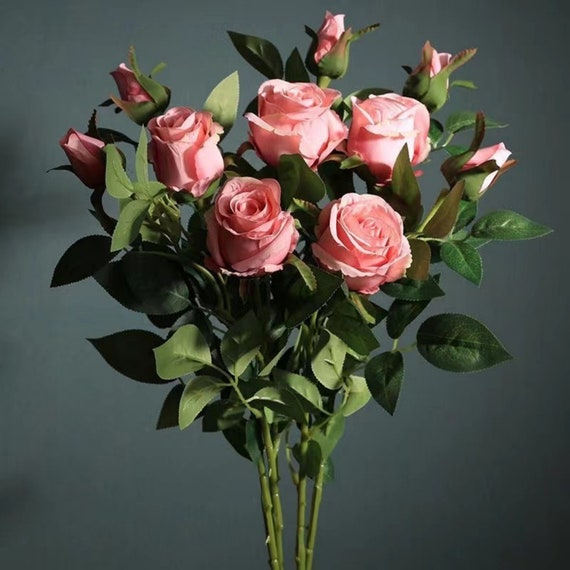 Rosen-Blumenstrauß Dekorations-Fake-Blumen-Fotografie Requisiten