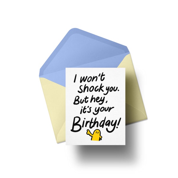 Printable Family Happy Birthday Card, Digital Cute Funny Birthday Card, Husband Cute Surprise Birthday Card, Silly Man Quote Birthday Card