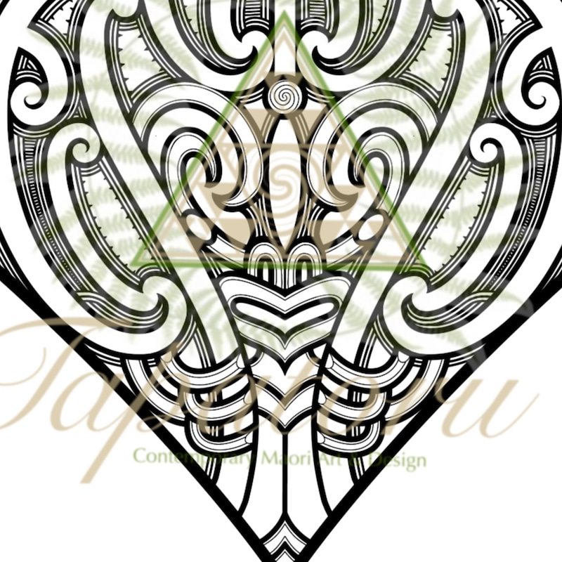 Maori Razor Design Maori Designs - Etsy Australia