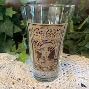 Vintage Coca-Cola Archives Drinking Glass