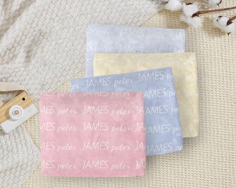 Manta de bebé personalizada, manta con nombre de bebé, manta de bebé personalizada, manta de niña, manta para recién nacidos, manta de hospital, regalo de baby shower