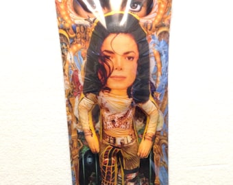 StuffedStars: Handcrafted Michael Jackson Doll – Unique Cotton Collectibles