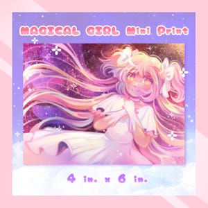 Magical Girl Mini Print