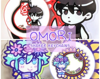 OMORI Shaker Keychain Charms | Omori | Basil