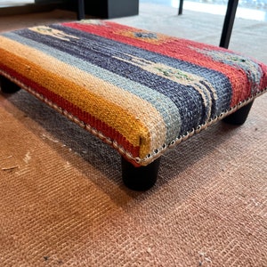 Bed Step Stool Office Gifts Bespoke Footstool Handmade Footstool Pet Stool Footrest Stool Foot Stool  Home Office Stool Low Footstool