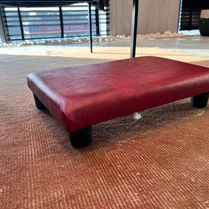 Bed Step Stool Office Gifts Bespoke Footstool Handmade Footstool Pet Stool Footrest Stool Foot Stool  Home Office Stool Low Footstool