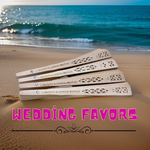 Massen-Hochzeits-Fans Rustikale Fans Hochzeit Gefälligkeiten Fan Personalisierte Hochzeit Gefälligkeiten Benutzerdefinierte Handfächer Hochzeits-Gastgeschenke Hochzeit Fans