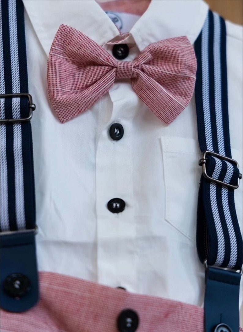 Baby Boy Wedding Suit ,baby Boy Wedding Outfit With Bow Tie, Boy