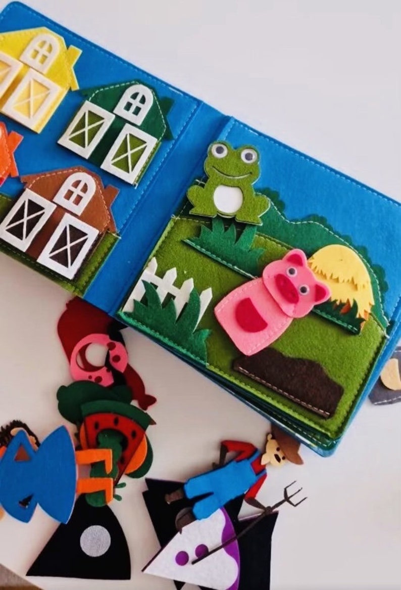 Montessori Busy Book Toddler Quiet Busy Book Toy Felt Busy Book Montessori busy book toddler quiet busy book toy felt busy book