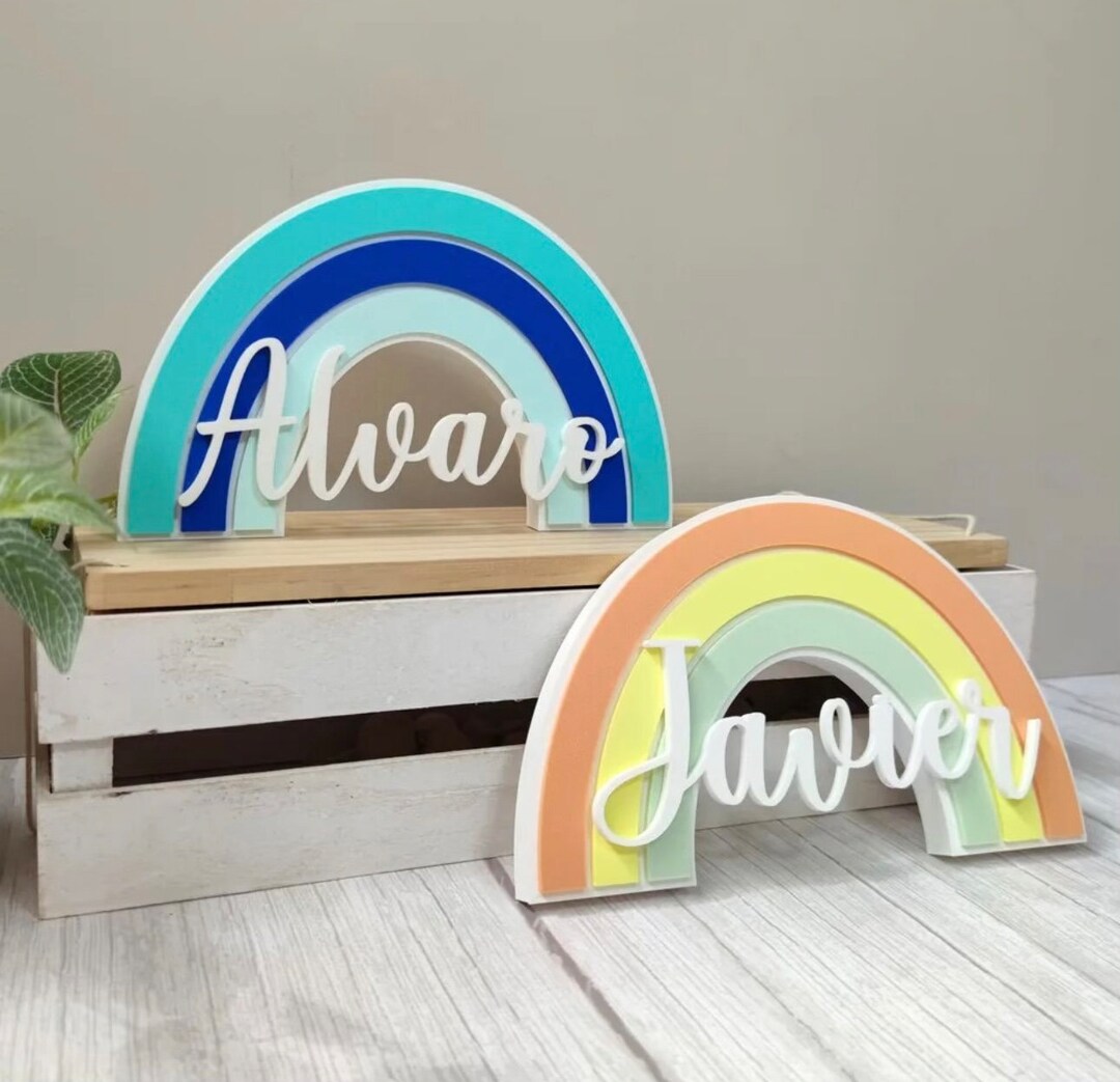 Rainbow Wood Sign, Rainbow Wall Hanging Wood, Rainbow Wall Wood,pastel